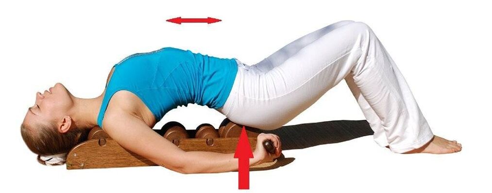 Masseerija lülisamba osteokondroosi raviks