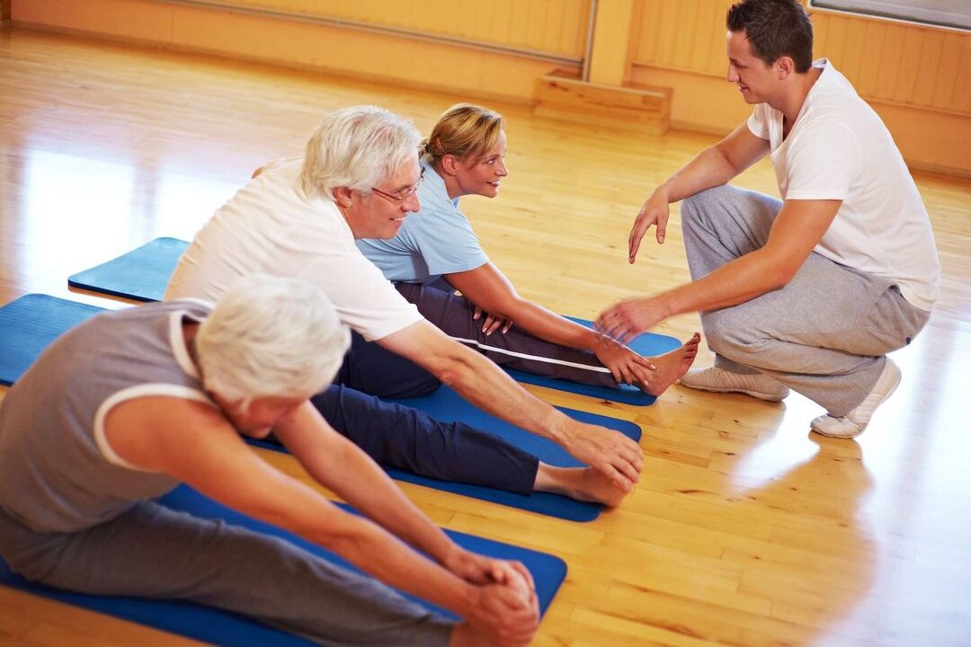 Terapeutilised harjutused selgroo osteokondroosi jaoks